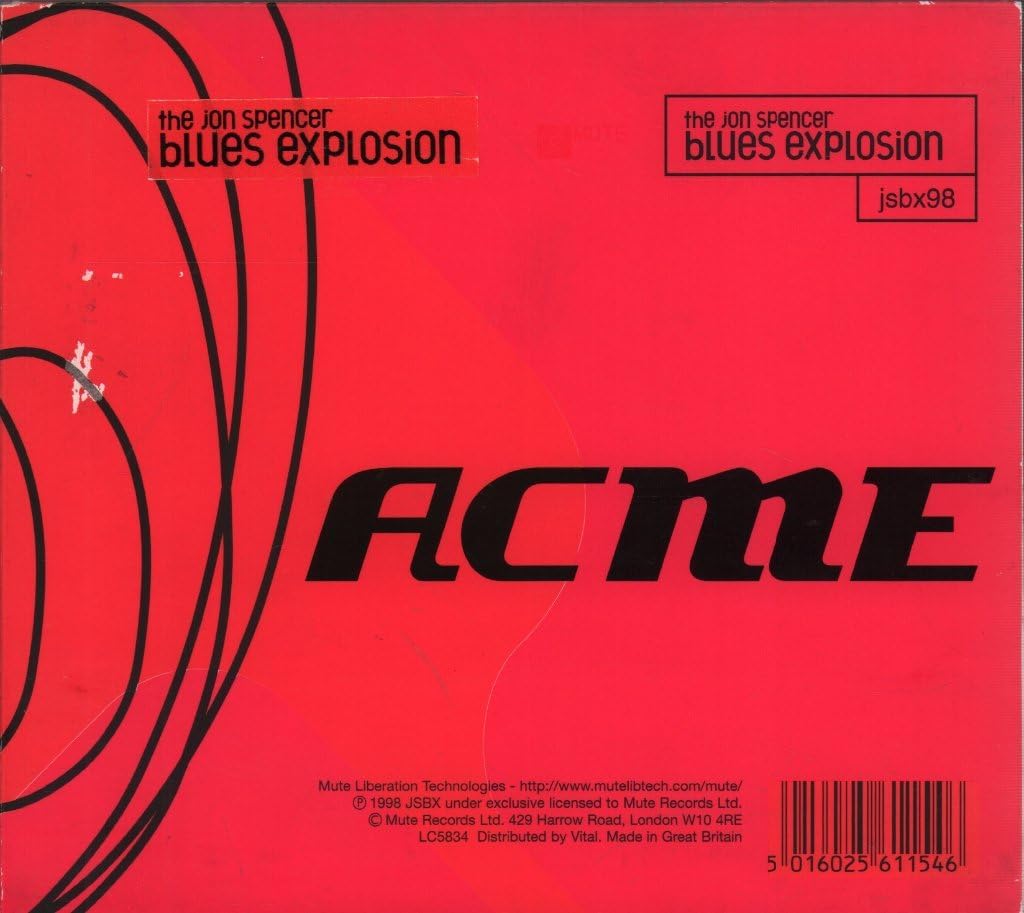 Jon Spencer Blues Explosion: Acme Digipak
