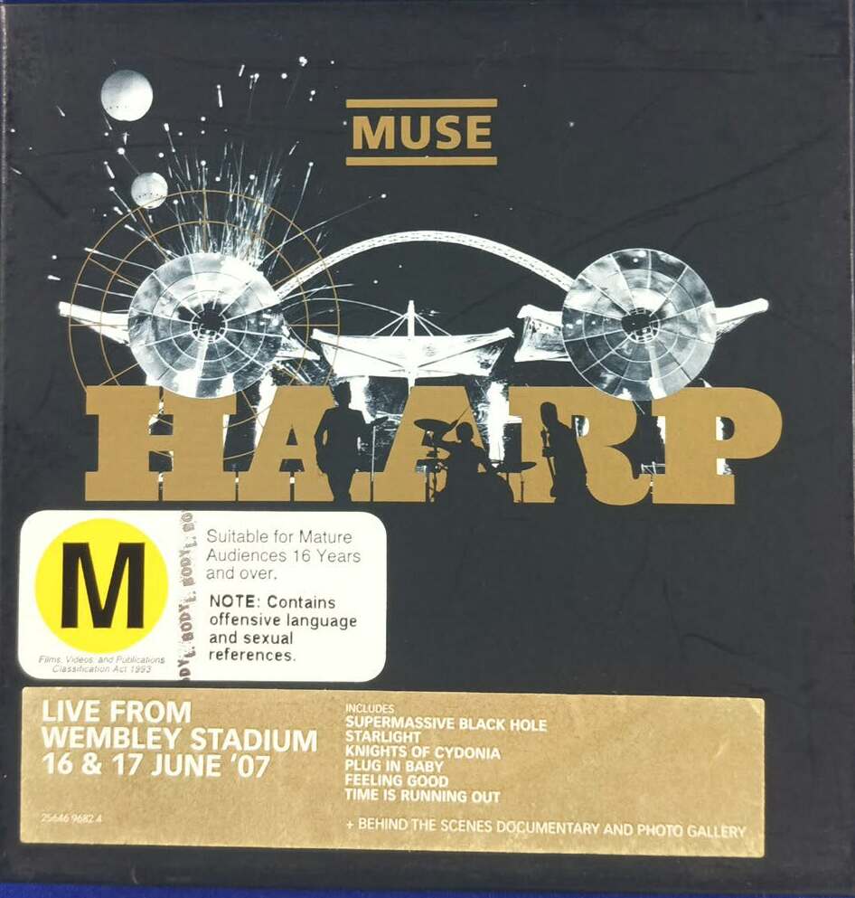 Muse: H.A.A.R.P: Live from Wembley CD+DVD Box Set