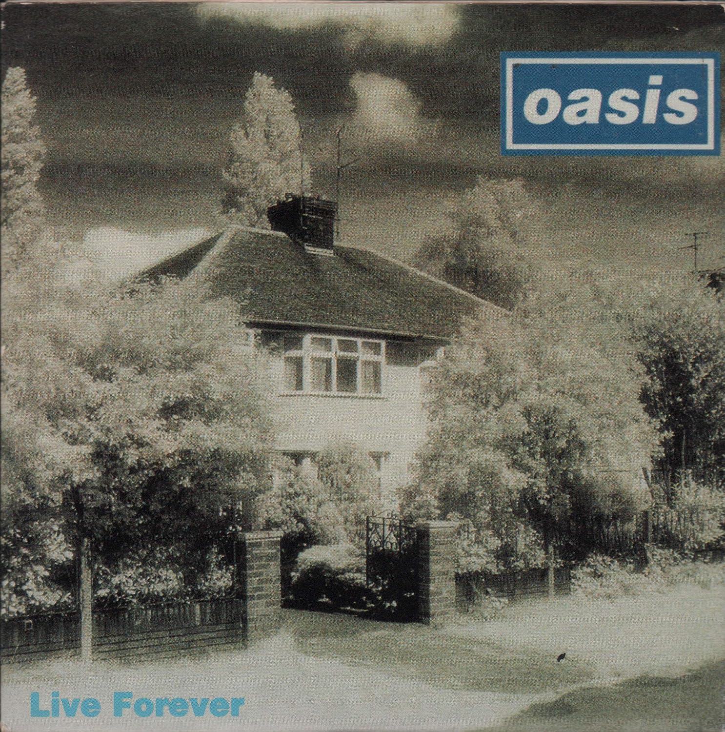 Oasis: Live Forever 5 track Maxi Cd Picture Card Sleeve